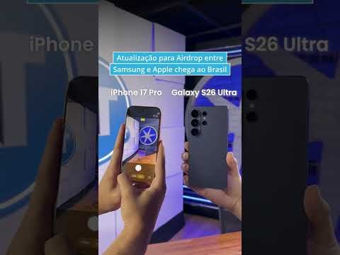 Pare de escolher um lado! 🍎🤖 Aprenda como “dar um AirDrop” do seu Samsung para um iPhone