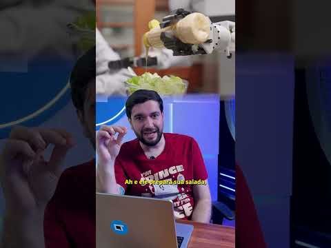 O futuro chegou e ele faz o jantar! 🤖