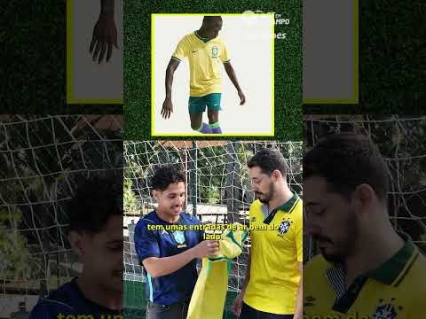 TECNOLOGIAS ESCONDIDAS DO UNIFORME DO BRASIL! | CT EM CAMPO