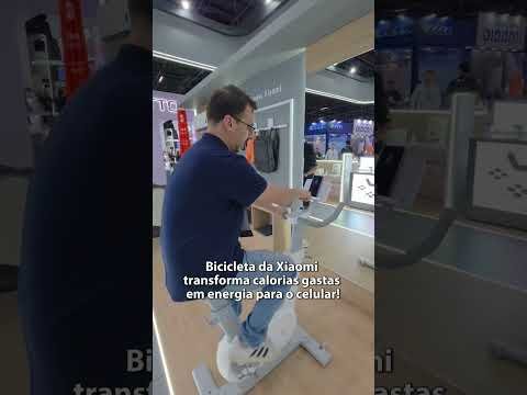 BICICLETA DA XIAOMI TRANSFORMA CALORIAS EM BATERIA!