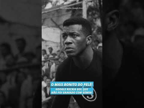 O gol mais bonito de Pelé, reconstruído com Inteligência Artificial do Google DeepMind.