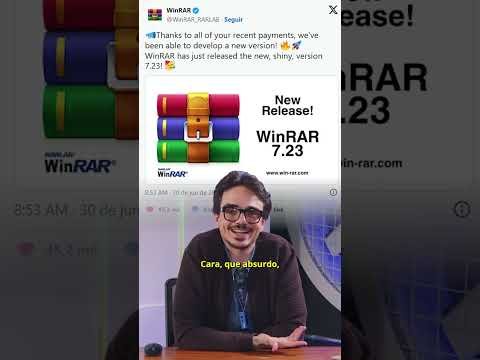 Por que afinal estão pedindo desculpas para o WinRAR?